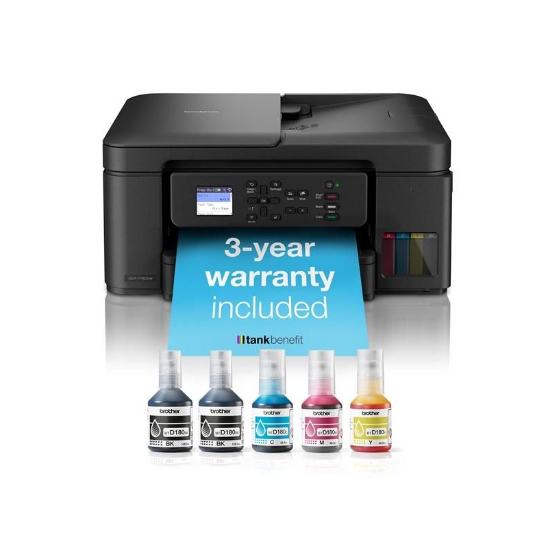 PROMOZIONE Brother DCPT780DW MULTIFUNZ 3-IN-1 INK COL Cod. DCPT780DW Multifunzione Ink-Jet PROMOZIONE Brother DCPT780DW MULTIFUNZ 3-IN-1 INK COL Cod. DCPT780DW Multifunzione Ink-Jet