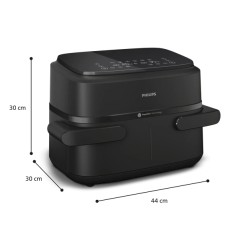 PROMOZIONE Philips CESTELLO DUAL CAPIENZA 7.1L 3.5X2 Cod. NA150/00 Friggitrici