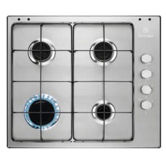PROMOZIONE Electrolux PIANO GAS EGS6404SX 4F 60CM LATINOX Cod. 949640803 A Gas