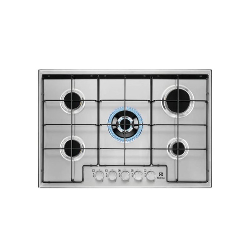 PROMOZIONE Electrolux PIANO GAS EGS7534X 75CM 5F INOX Cod. 949630942 A Gas PROMOZIONE Electrolux PIANO GAS EGS7534X 75CM 5F INOX Cod. 949630942 A Gas