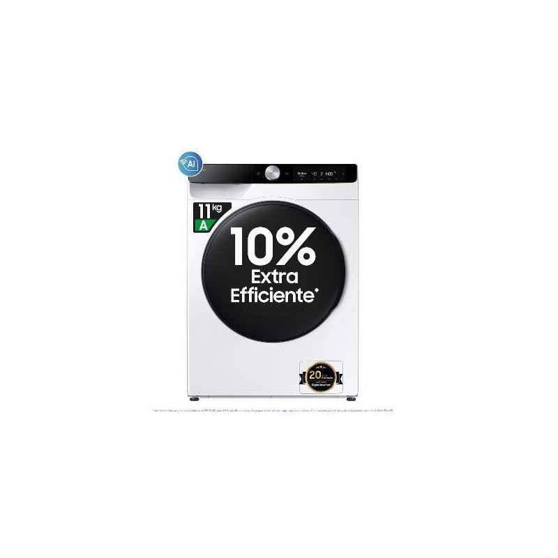 PROMOZIONE Samsung LAVASCIUGA 11/6KG CLASSE A 60CM Cod. WD11DG6B85BKU3 A Carica Frontale