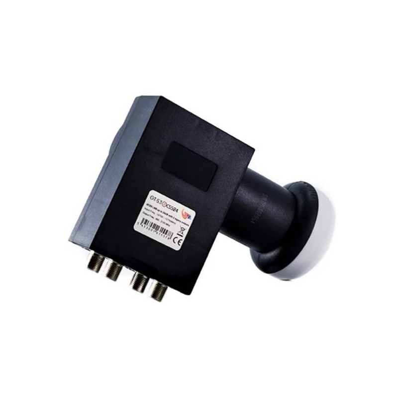 PROMOZIONE Diprogress LNB SCR/DCSS GTSAT CON 3 OUT LEGACY Cod. GT-S3DCSS24 TV Satellitare