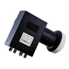 PROMOZIONE Diprogress LNB SCR/DCSS GTSAT CON 3 OUT LEGACY Cod. GT-S3DCSS24 TV Satellitare