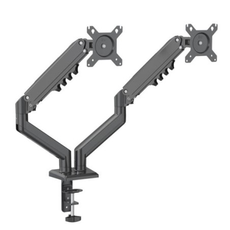 PROMOZIONE Nilox SUPPORTO MONITOR 2 BRACCI TOP NERO Cod. NXDMA02B Accessori supporti