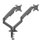 PROMOZIONE Nilox SUPPORTO MONITOR 2 BRACCI TOP NERO Cod. NXDMA02B Accessori supporti