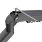 PROMOZIONE Nilox SUPPORTO MONITOR 2 BRACCI TOP NERO Cod. NXDMA02B Accessori supporti