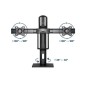 PROMOZIONE Hamlet SUPPORTO MONITOR DOPPIO MAX 2X27 Cod. HM-SPMSD200 STAFFE PROMOZIONE Hamlet SUPPORTO MONITOR DOPPIO MAX 2X27 Cod. HM-SPMSD200 STAFFE