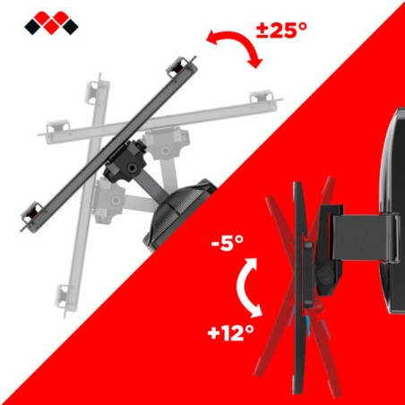 PROMOZIONE Meliconi STAFFA MURO SLIMSTYLE PLUS 200ST CG Cod. 480964 STAFFE