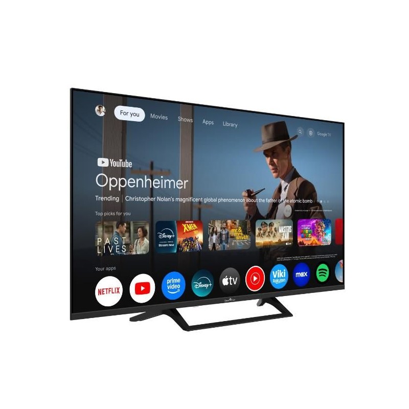 PROMOZIONE Smart Tech 43 UHD 4K GOOGLE TV QLED Cod. 43QG06V TV PROMOZIONE Smart Tech 43 UHD 4K GOOGLE TV QLED Cod. 43QG06V TV