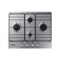 PROMOZIONE Samsung PIANO GAS 4F 60CM ROMBO INOX Cod. NA64H3110BS A Gas