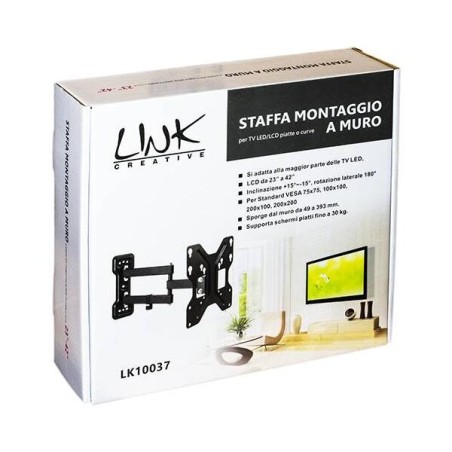 PROMOZIONE Prodotti Bulk STAFFA 3 NODI TV 23-42" Cod. LK10037 STAFFE
