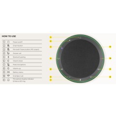 PROMOZIONE Jabra JABRA SPEAK2 55 UC Cod. 2755-209 Speakerphone