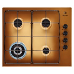 PROMOZIONE Electrolux PIANO GAS EGS6414T 60CM 4F TERRA Cod. 949640599 A Gas