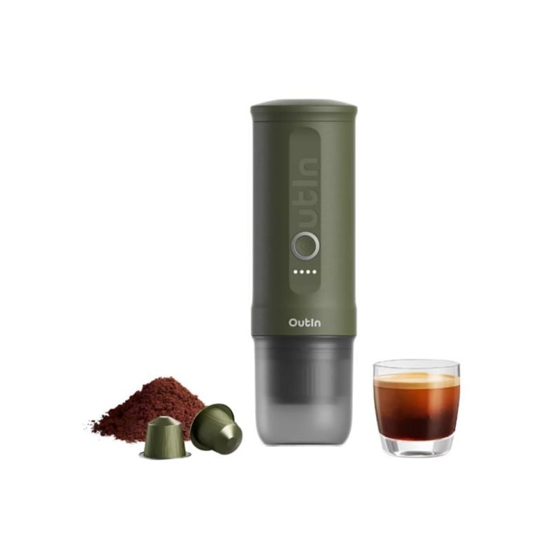 PROMOZIONE Outin CAFFE ESPR.PORT.NANO VERDE FORESTA Cod. OTEM-01-FG AUTOMATICHE PROMOZIONE Outin CAFFE ESPR.PORT.NANO VERDE FORESTA Cod. OTEM-01-FG AUTOMATICHE