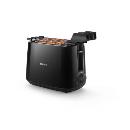 PROMOZIONE Philips PHILIPS TOSTAPANE 600W NERO Cod. HD2583/90 Tostapane