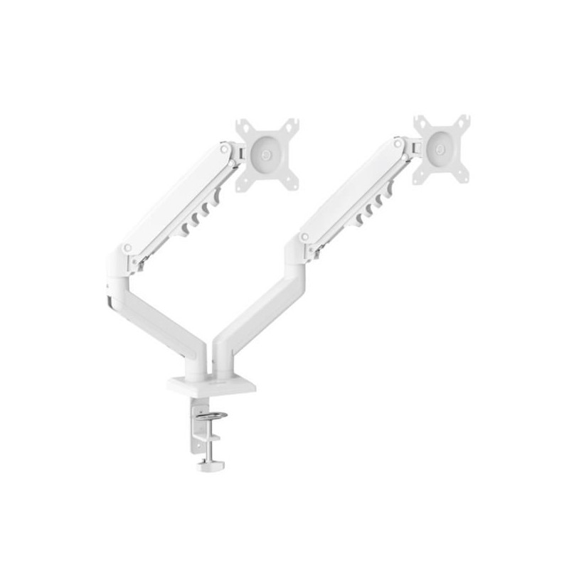PROMOZIONE Nilox SUPPORT.MONITOR 2 BRACCI TOP BIANCO Cod. NXDMA02W Accessori supporti