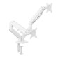 PROMOZIONE Nilox SUPPORT.MONITOR 2 BRACCI TOP BIANCO Cod. NXDMA02W Accessori supporti