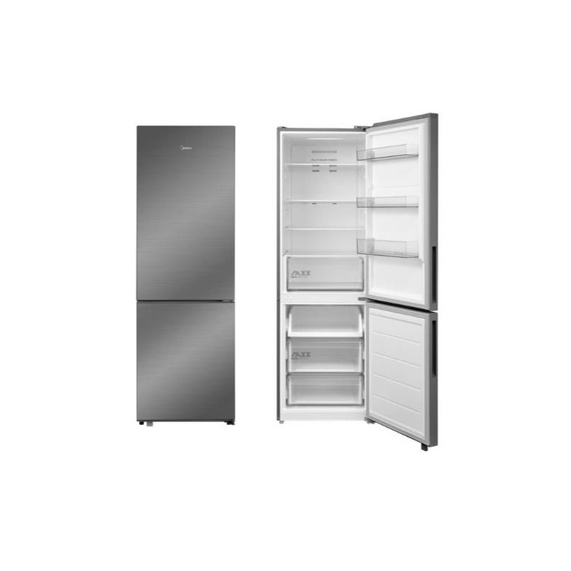 PROMOZIONE Midea COMBI TNF 401L E INOX SPACE MASTER Cod. MDRB548MME46 Libera Installazione
