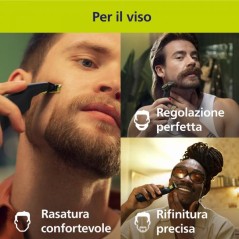 PROMOZIONE Philips ONE BLADE PRO 360 QP6542/15 Cod. QP6542/15 Rasoi Elettrici