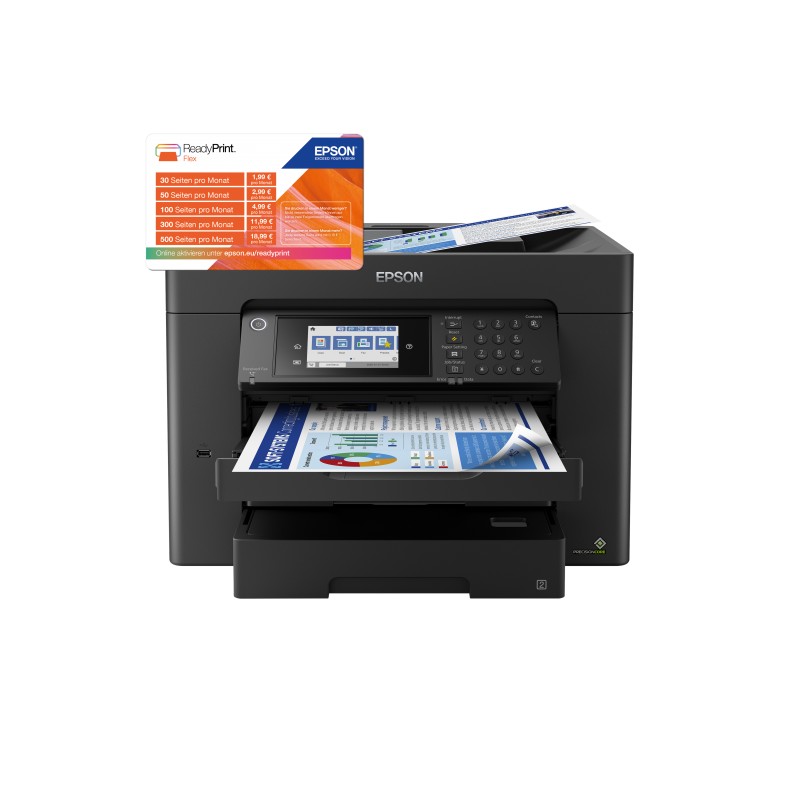 PROMOZIONE Epson WORKFORCE WF-7840DTWF Cod. C11CH67402 Multifunzione Ink-Jet