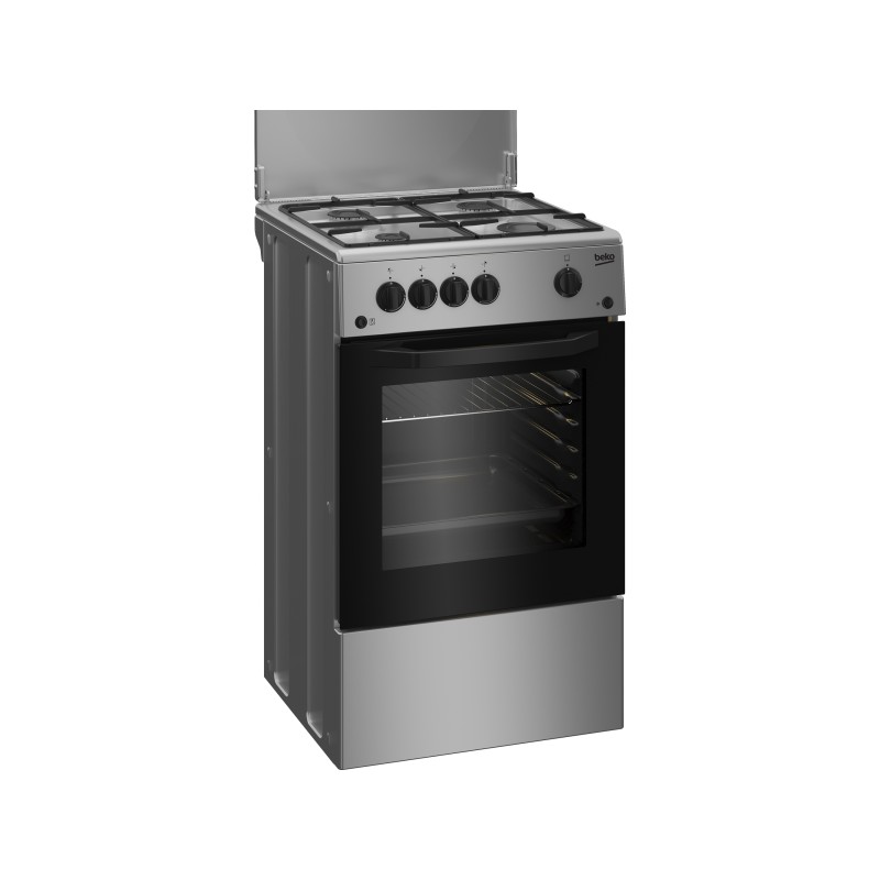 PROMOZIONE Beko CUCINA 50X50 CSG42011FS FORNO A GAS Cod. 9152121018 Con Forno a Gas e Piano Elettrico