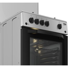 PROMOZIONE Beko CUCINA 50X50 CSG42011FS FORNO A GAS Cod. 9152121018 Con Forno a Gas e Piano Elettrico