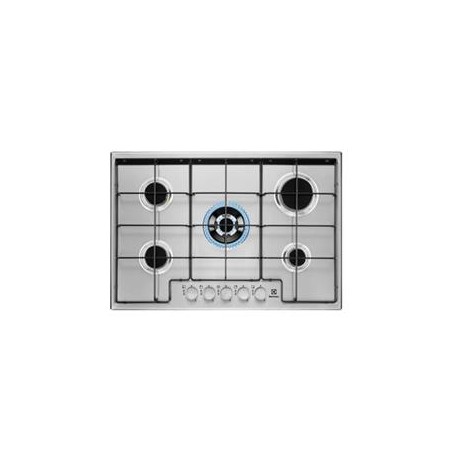 PROMOZIONE Electrolux PIANO GAS EGS7534X 75CM 5F INOX Cod. 949630942 A Gas