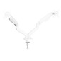 PROMOZIONE Nilox SUPPORT.MONITOR 2 BRACCI TOP BIANCO Cod. NXDMA02W Accessori supporti