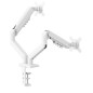 PROMOZIONE Nilox SUPPORT.MONITOR 2 BRACCI TOP BIANCO Cod. NXDMA02W Accessori supporti