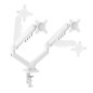 PROMOZIONE Nilox SUPPORT.MONITOR 2 BRACCI TOP BIANCO Cod. NXDMA02W Accessori supporti
