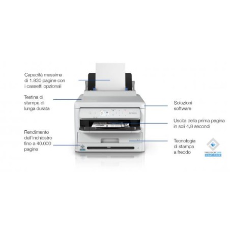 PROMOZIONE Epson WORKFORCE PRO WF-M5399DW Cod. C11CK77401 Stampanti Ink-Jet
