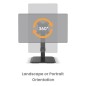 PROMOZIONE Equip 17-32" FOLDABLE TOUCH SCREEN STAND Cod. 650124 STAFFE