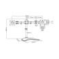 PROMOZIONE Prodotti Bulk BRACCIO SUPPORTO TAVOLO 27 Cod. LKBR08 STAFFE