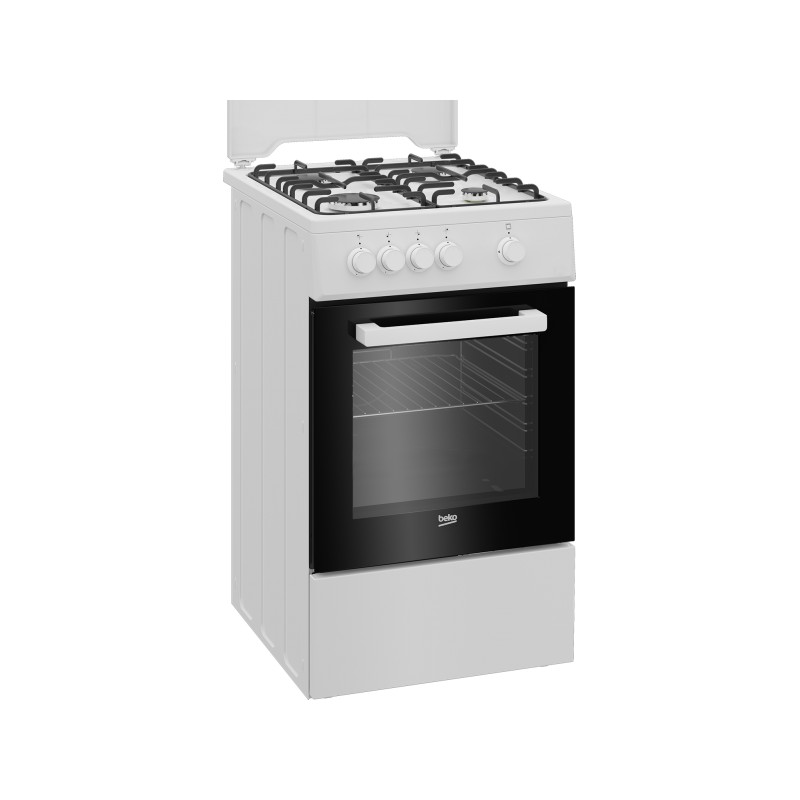 PROMOZIONE Beko CUCINA FSG522DWC 50X60 FORNO GAS+4 Cod. 7787187654 Con Forno a Gas e Piano Elettrico