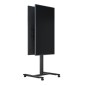 PROMOZIONE Itb Solution CARRELLO PER MONITOR BLACK Cod. MB5983_A STAFFE