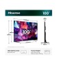 PROMOZIONE Hisense 100 E7S PRO QLED 4K UHD SMART 144HZ Cod. 100E7S-PRO TV