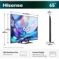 PROMOZIONE Hisense 65 A79S QLED 4K UHD SMART STAND CEN Cod. 65A79S TV PROMOZIONE Hisense 65 A79S QLED 4K UHD SMART STAND CEN Cod. 65A79S TV