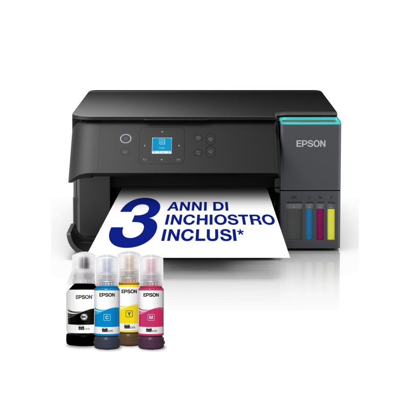 PROMOZIONE Epson ECOTANK ET-2950    CASH BACK Cod. C11CL41404 Multifunzione Ink-Jet