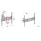 PROMOZIONE Meliconi STAFFA PARETE CME ROTATION ER400 Cod. 580408 STAFFE