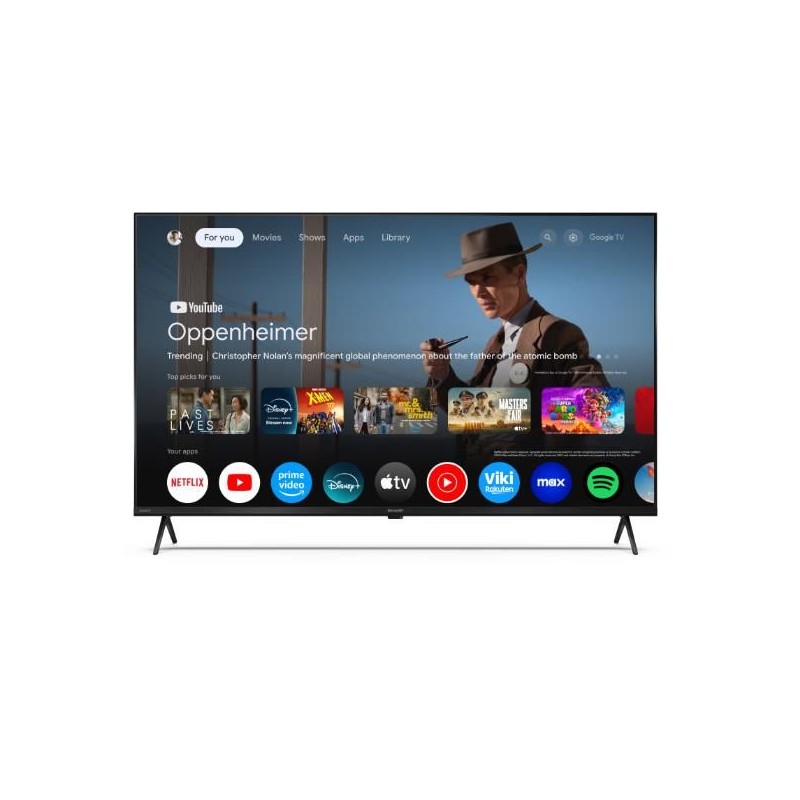 PROMOZIONE Sharp 55 UHD 4K GOOGLE TV QLED Cod. 55HP5265E TV PROMOZIONE Sharp 55 UHD 4K GOOGLE TV QLED Cod. 55HP5265E TV