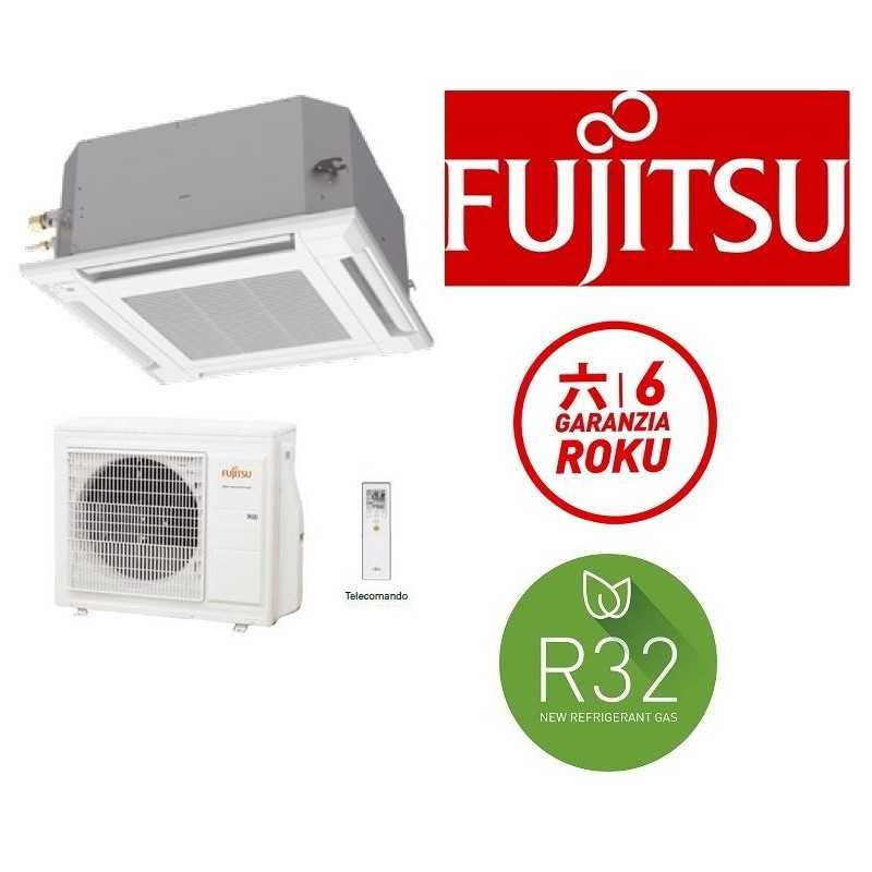 GARANZIA ITALIA CONDIZIONAORE CLIMATIZZATORE cassetta FUJITSU AUXG24KVLA + AOYG24KATA 24000 BTU MONOSPLIT CASSETTA MONOFASE