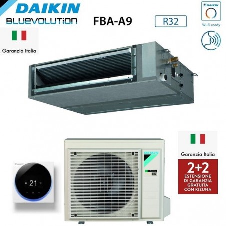 GARANZIA ITALIA Climatizzatore Condizionatore Canalizzato Daikin Sky Air Advance Inverter MonoFase 24000 BTU FBA71A + RZASG71MV1