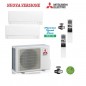NUOVO Condizionatore Climatizzatore Mitsubishi Dual Split 12+12 - MXZ-2F53VF + 2x MSZ-AY35VGKP plasma quad PLUS NUOVO Condizionatore Climatizzatore Mitsubishi Dual Split 12+12 - MXZ-2F53VF + 2x MSZ-AY35VGKP plasma quad PLUS