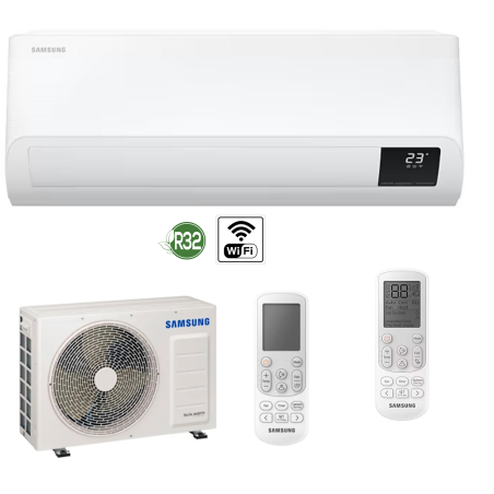 Climatizzatore Condizionatore Samsung CEBU F-AR12CBB 12000 btu AR12BXFYAWKNEU + AR12BXFYAWKXEU 3.5 kW A++/A+ WIFI Integrato