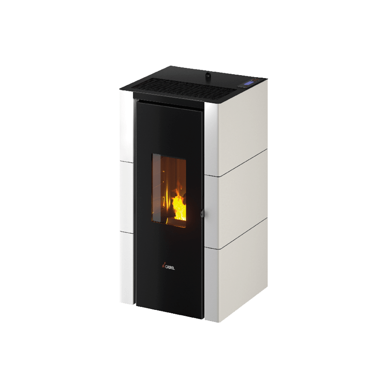 NUOVA VERSIONE Stufa a Pellet CAMERA STAGNA Cadel Cristal 7 UP 7 kW - WIFI INTEGRATO NUOVA VERSIONE Stufa a Pellet CAMERA STAGNA Cadel Cristal 7 UP 7 kW - WIFI INTEGRATO