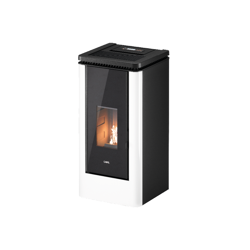 NUOVA VERSIONE Stufa a Pellet CAMERA STAGNA Canalizzabile Cadel ICON Plus 9 - WIFI INTEGRATO NUOVA VERSIONE Stufa a Pellet CAMERA STAGNA Canalizzabile Cadel ICON Plus 9 - WIFI INTEGRATO
