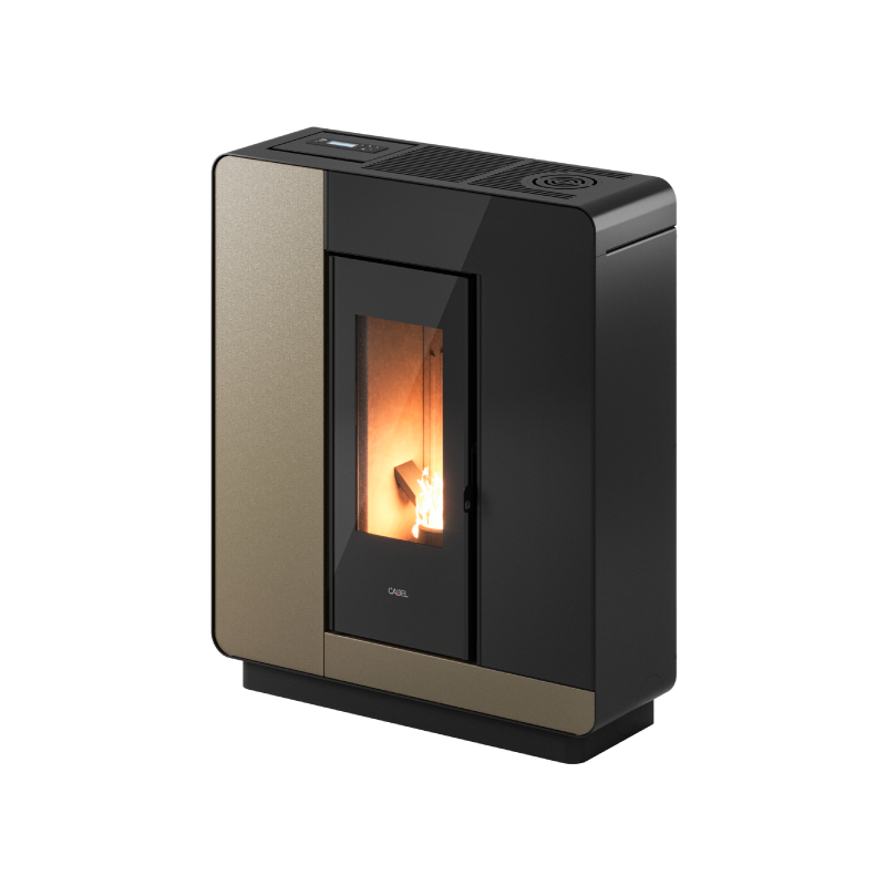 NUOVA VERSIONE Stufa a Pellet CAMERA STAGNA Canalizzabile Cadel ELLE Plus 9 FLEXIT - WIFI INTEGRATO