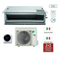 GARANZIA ITALIA Climatizzatore Condizionatore Canalizzato ULTRAPIATTO Inverter MonoFase Daikin FDXM35F9 + RXM35R9 + comando