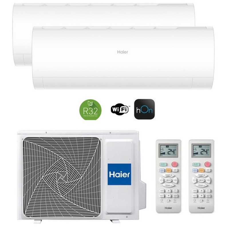 ULTIMA versione Condizionatore Climatizzatore Haier Pearl WIFI integrato 7000+12000 - 2U40S2SM1FA + AS20PBAHRA + AS35PBPHRA-PRE ULTIMA versione Condizionatore Climatizzatore Haier Pearl WIFI integrato 7000+12000 - 2U40S2SM1FA + AS20PBAHRA + AS35PBPHRA-PRE