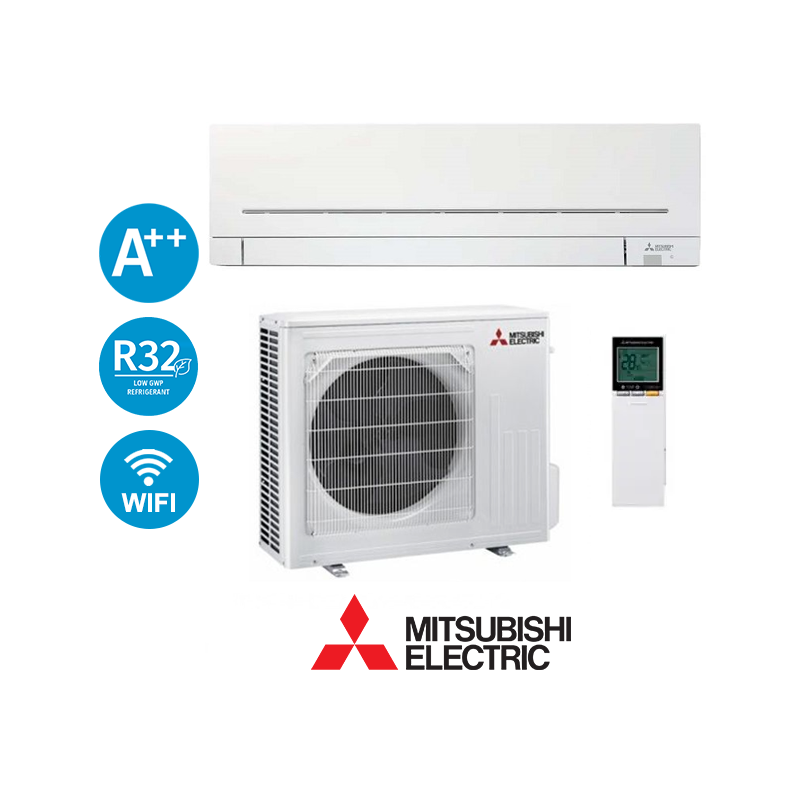 NUOVA VERSIONE Climatizzatore Condizionatore Mitsubishi 21000 BTU MSZ-AP60VGK + MUZ-AP60VG A++/A++ WiFi integrato NUOVA VERSIONE Climatizzatore Condizionatore Mitsubishi 21000 BTU MSZ-AP60VGK + MUZ-AP60VG A++/A++ WiFi integrato
